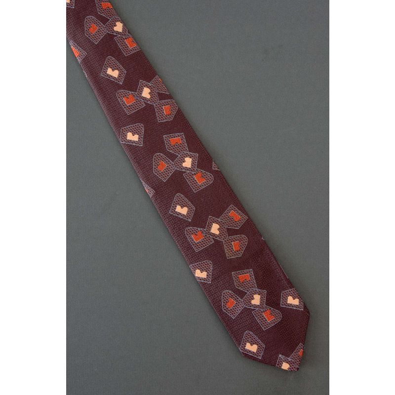 The Letter B Shape - 1970s Vintage Necktie