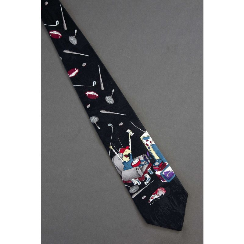 Sports Fan - Mens Fun Novelty Neck Tie