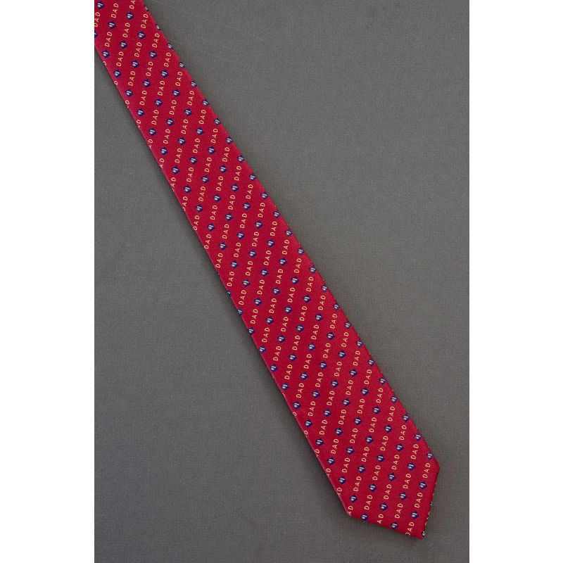 Fathers Day - Vintage Thin Novelty Necktie