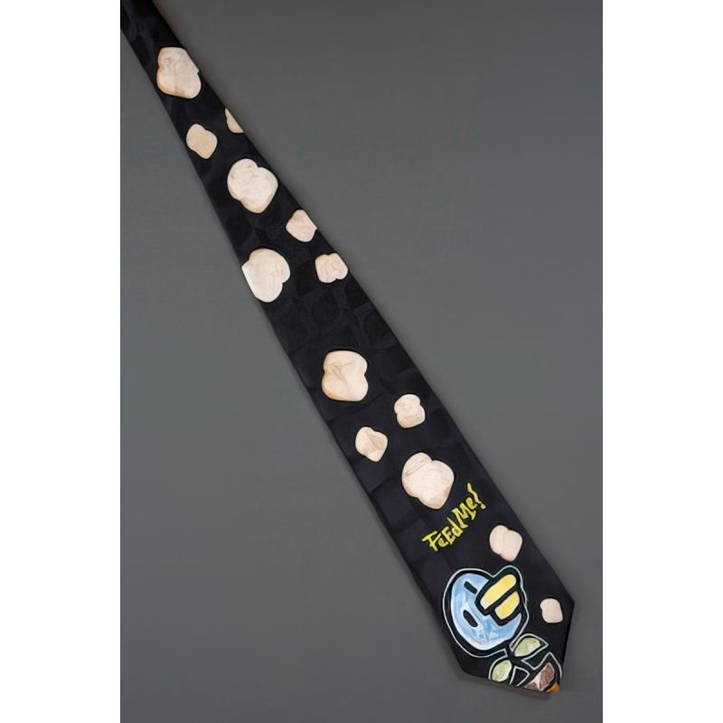 Tamagotchi - Feed Me! - Fun Silk Novelty Tie