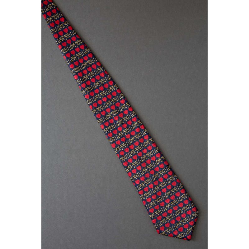 I Love You - Valentines Day Novelty Tie