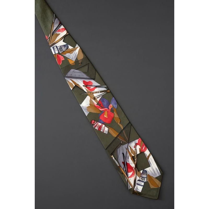 Artist Paint Supplies - Art Novelty Necktie
