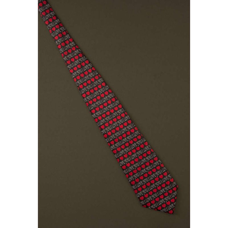 I Love You - Valentines Day Words Necktie