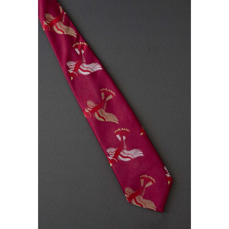 Birds In Flight - 70s Wide Vintage Necktie