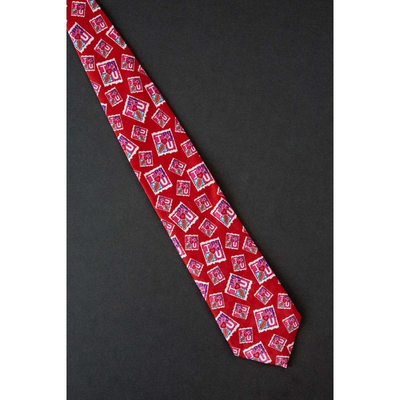 I Love You --- Spelled As I Heart U - Necktie