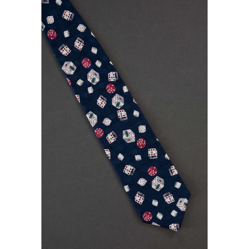 Jack Of Hearts Dice - Fun Gaming Necktie