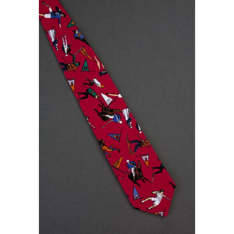 Polo Player, Skier, Shot Putter & Golfer - Tie