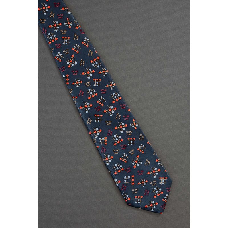 Tic Tac Love - Unique Valentines Day Necktie