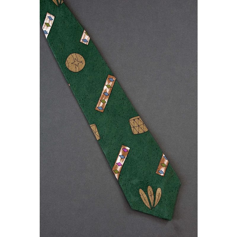 Balls & Drums - Unique Pierre Cardin Necktie