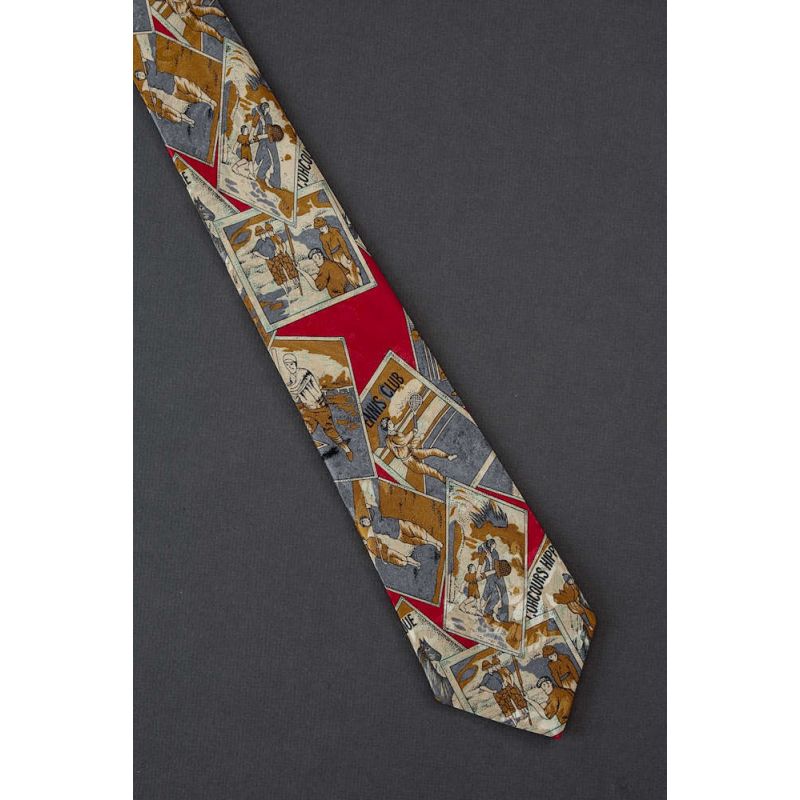 Tennis, Golf & Cricket - Sports Novelty Necktie