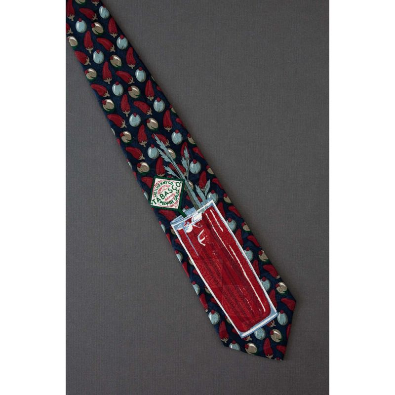 Bloody Mary Cocktail - Silk Tabasco Necktie