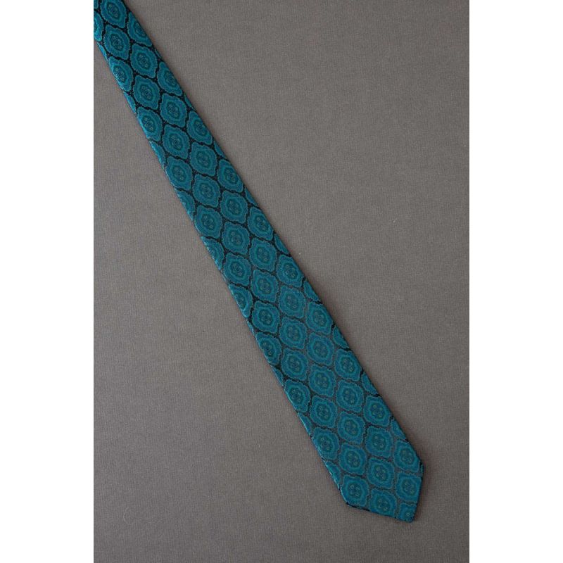 Persian Patterned - 80s Skinny Vintage Necktie