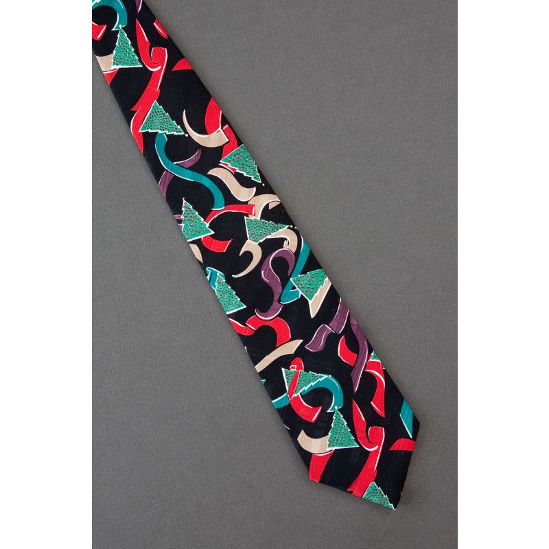Trees & Ribbons - Festive Holiday Tie