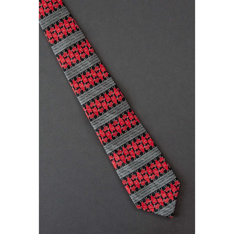 Happy Valentines Day Hearts - Holiday Tie