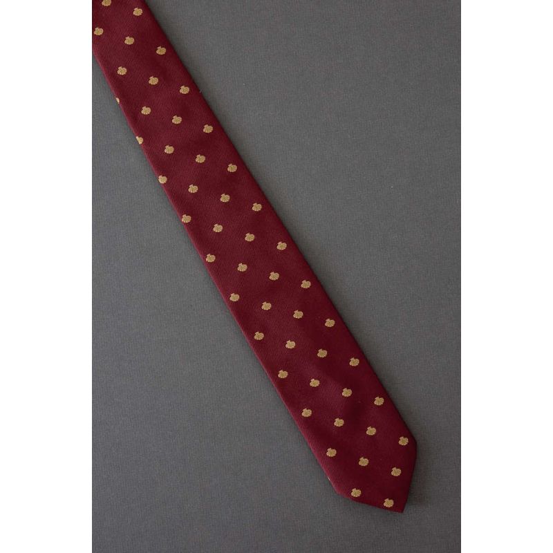 Scallop Seashell Repeat - 80s Skinny Tie