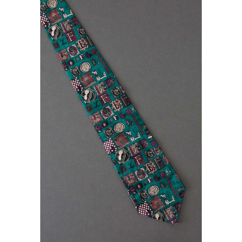 The Name of the Game - Barry Wells Golf Tie