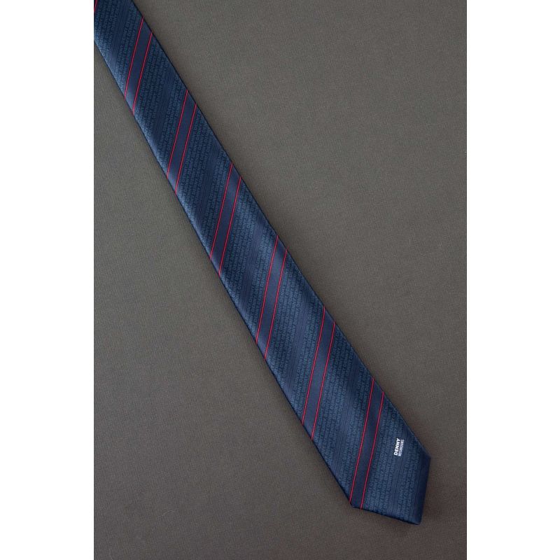 Denny Mushrooms - Skinny Striped Necktie