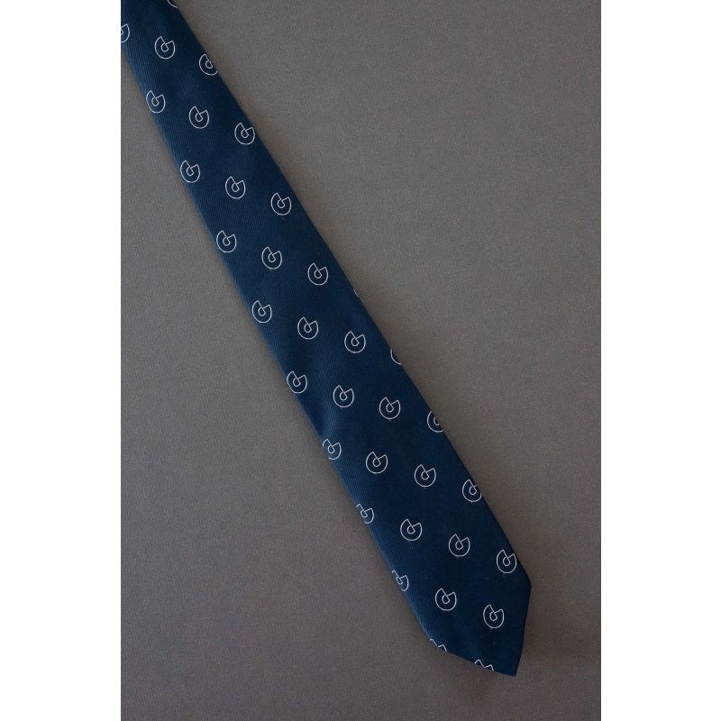 Girard Bank Logo - 1980s Vintage Necktie