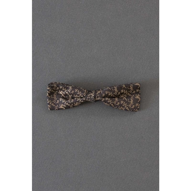 Rabbit & Bird - 1950s Pre-Tied Clip On Tie