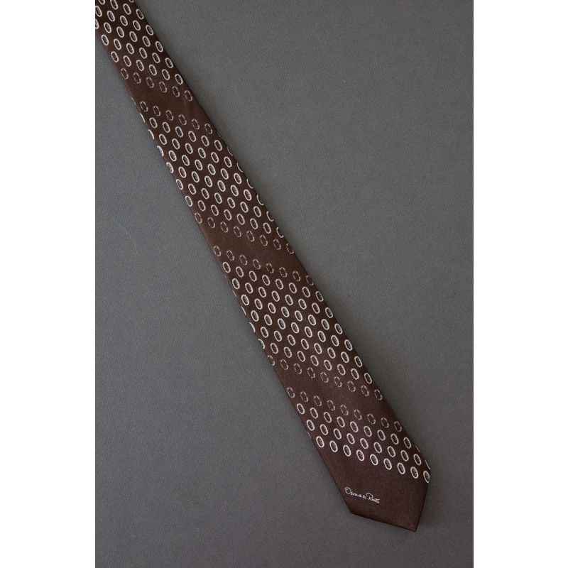 Disappearing Pattern - Oscar de la Renta Tie
