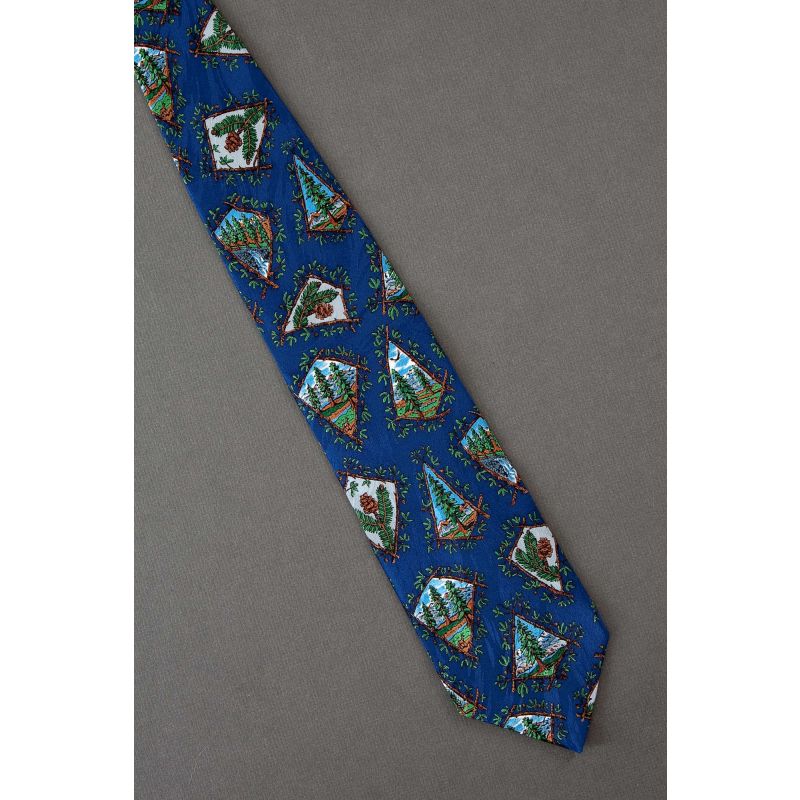 Redwood Tree Framed by Branches - Necktie