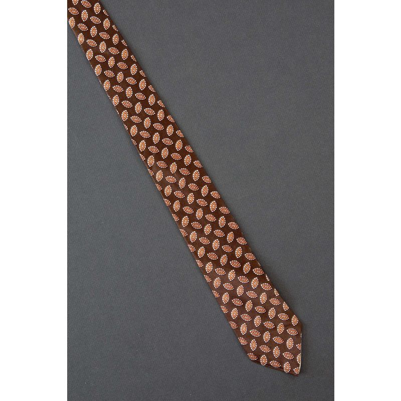 Leaf Like Ovals - BOYS Skinny 1950s Necktie