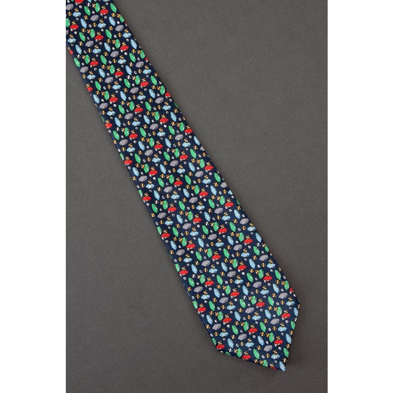 Footballs, Basketballs & Baseballs Necktie