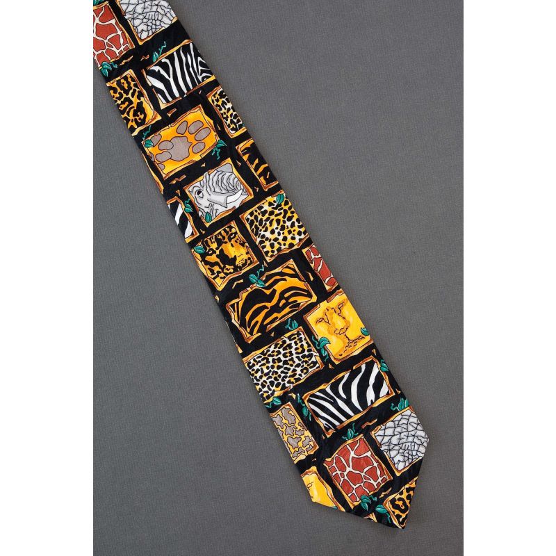 In The Bush Animals - Ralph Marlin Necktie