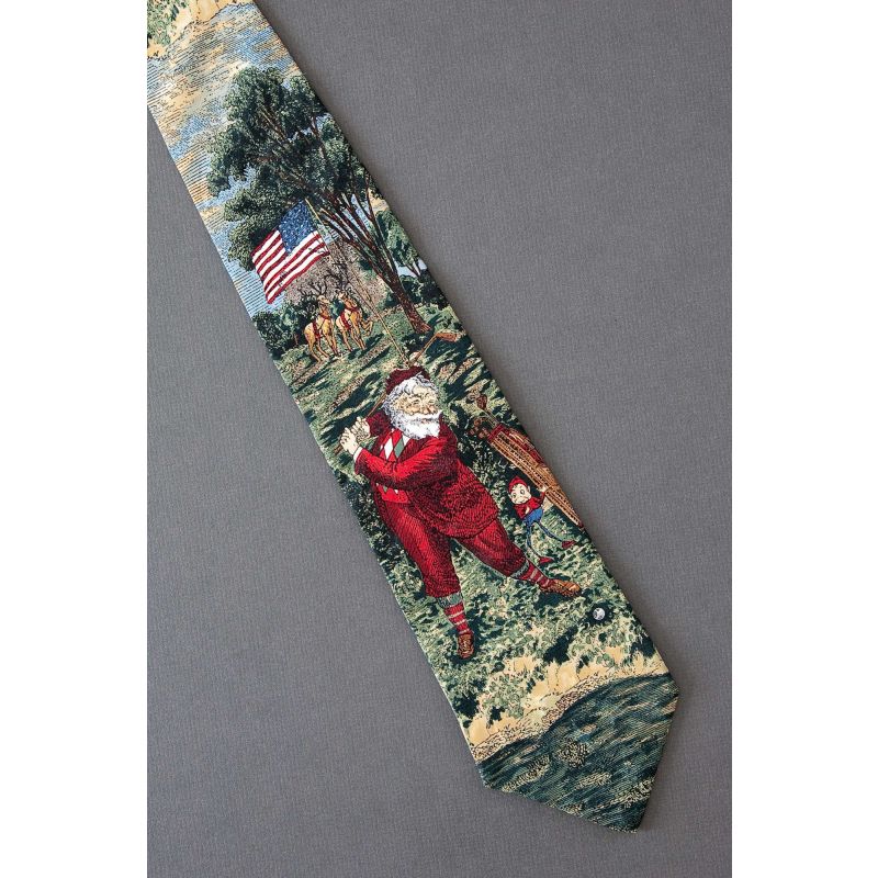 Lets Hear It Fore Santa - Americana Series Tie