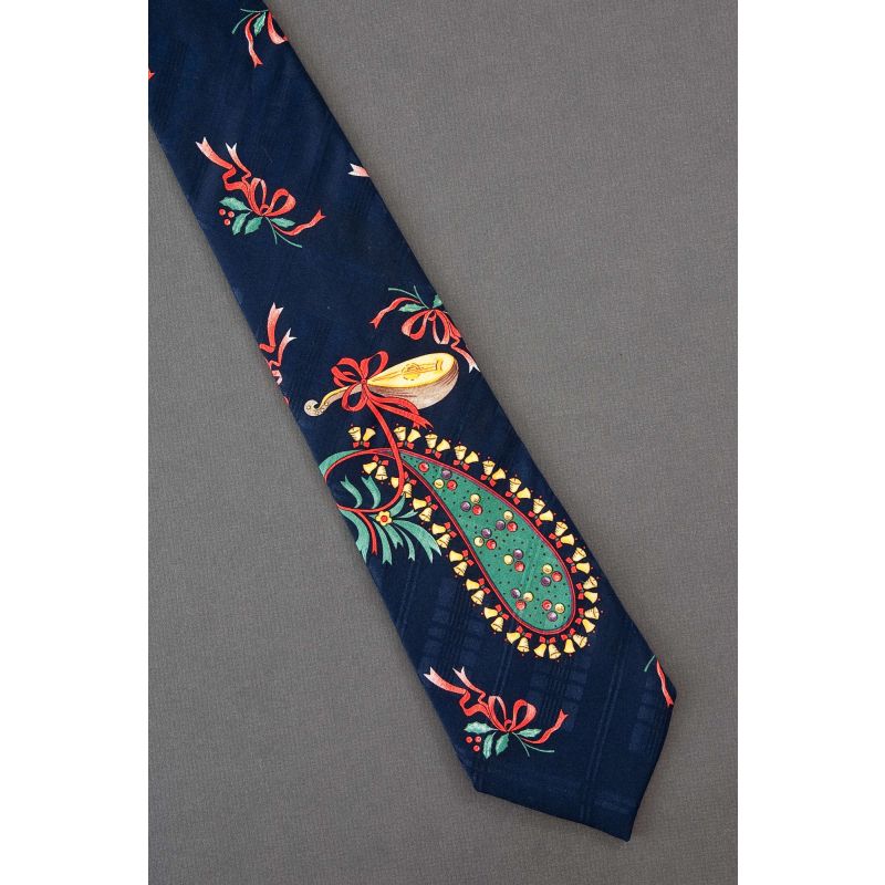 Lute & Large Paisley - Unique Christmas Tie