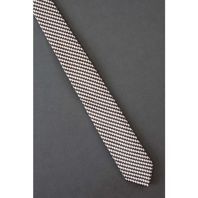 Pattern Creates Stripes - Modern Skinny Tie