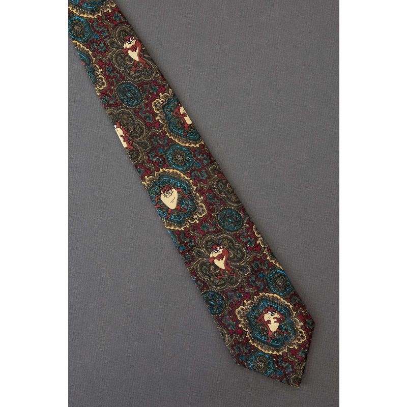 Taz Explores A Persian Pattern - Cartoon Tie