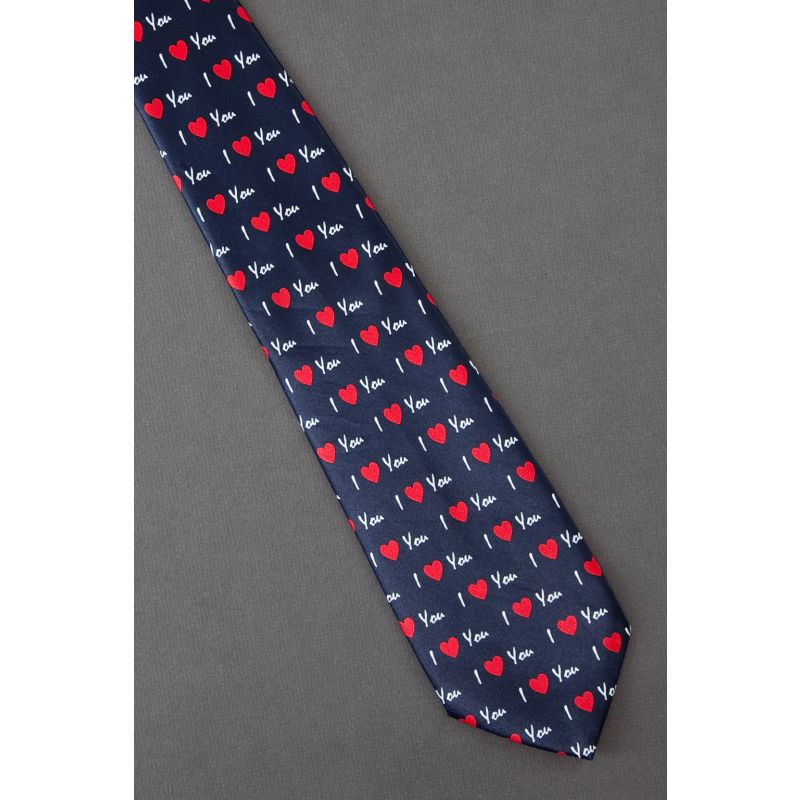 I Love You Hearts - Valentine's Day Tie