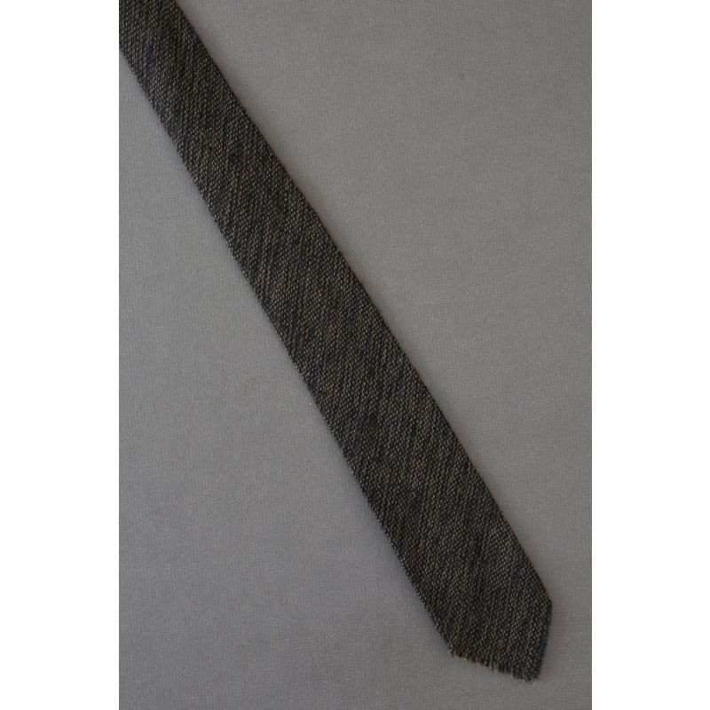 Fringed Woven - Boys 1950's Skinny Necktie