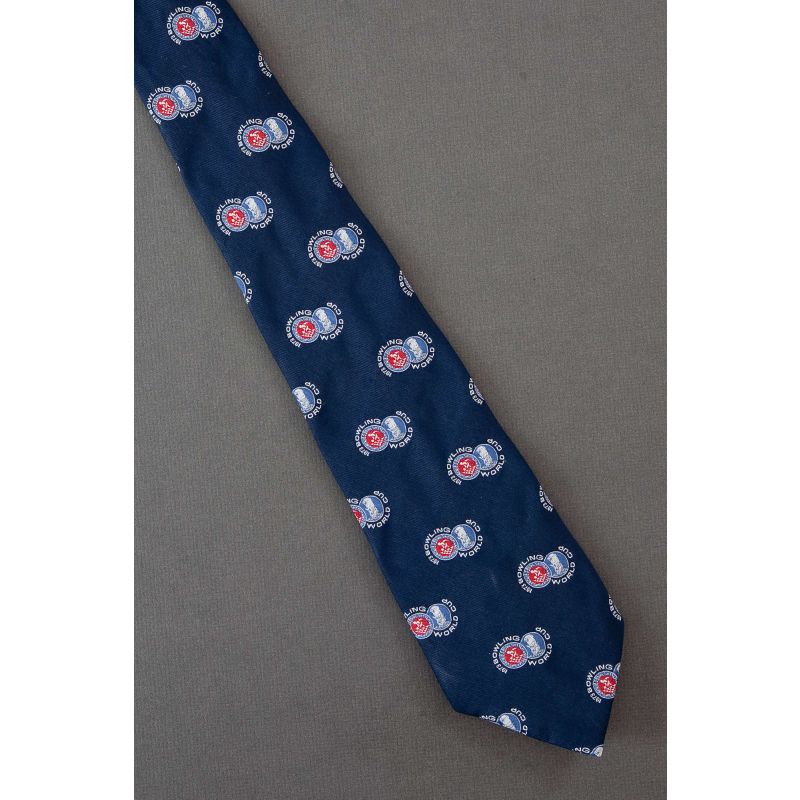 1973 Bowling World Cup - Vintage Necktie