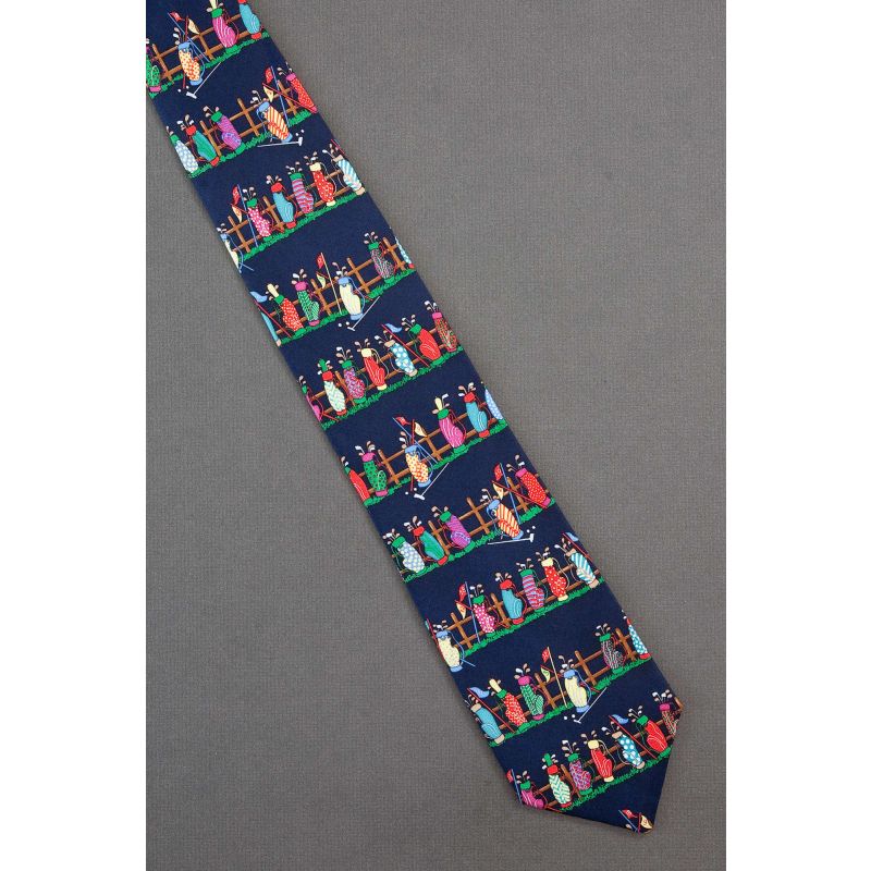 Tee Time Lineup - Silk Golf Alynn Neckwear