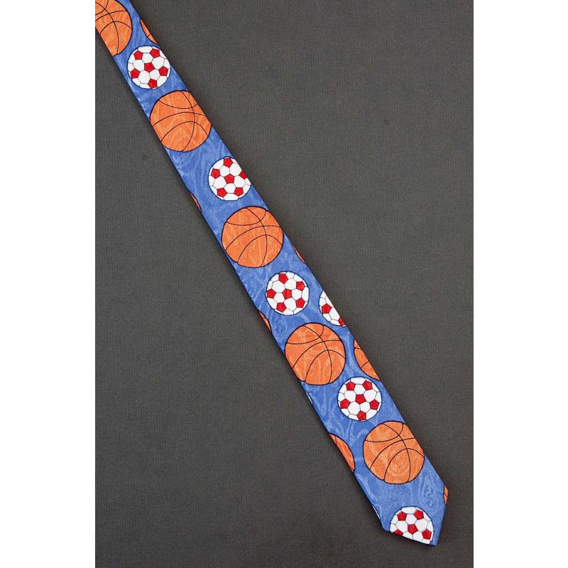Basketballs & Soccer Balls - Boys Necktie