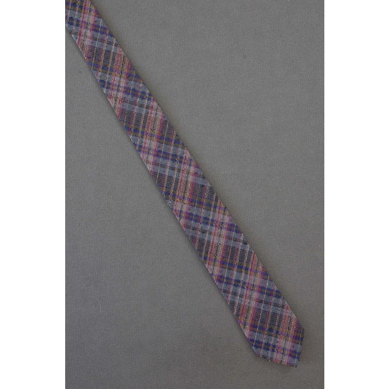 Plaid Pattern - 1950's Skinny Boys Necktie