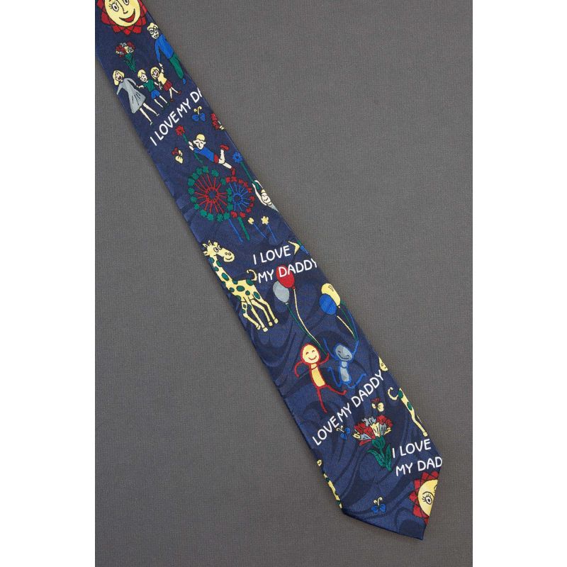 I Love My Daddy - Father's Day Necktie
