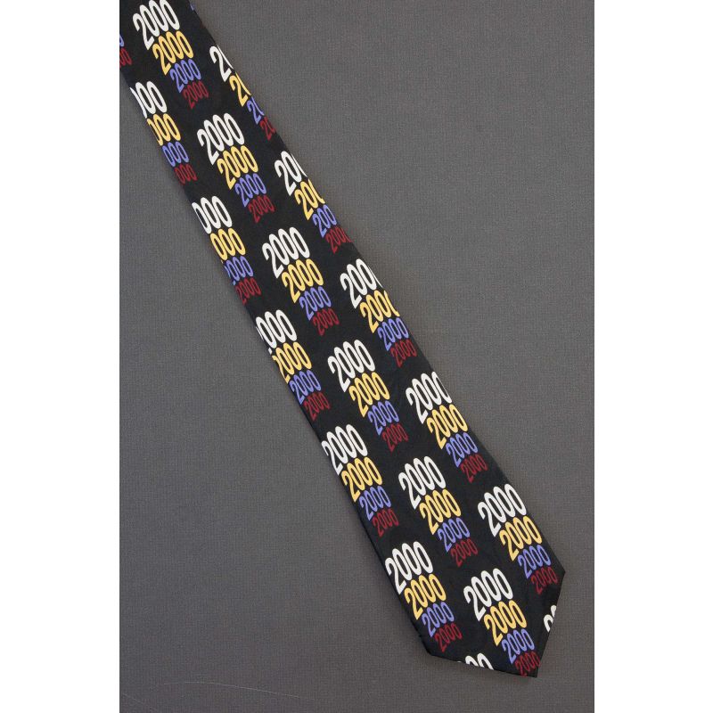Year 2000 - Colorful Millennial Necktie