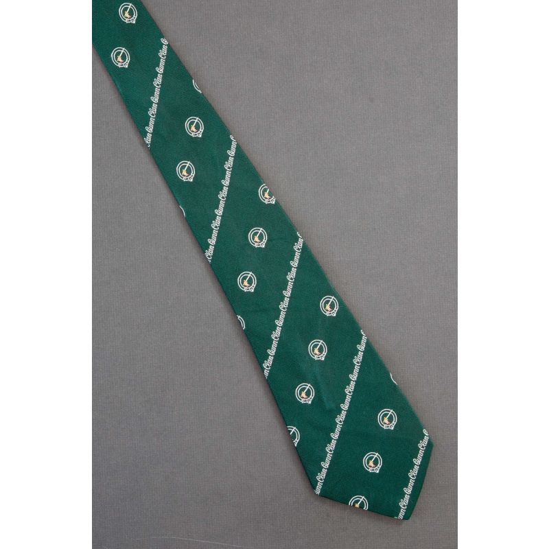Clan Gunn Crest - 70's Vintage Scottish Necktie