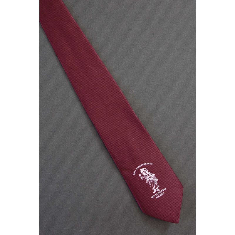 San Salvatore Society - Red Religious Necktie