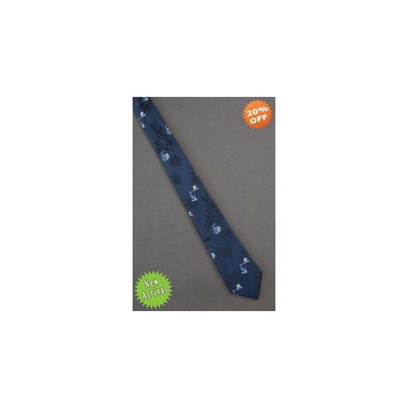 Hunter & Elephant - 1980's Skinny Necktie
