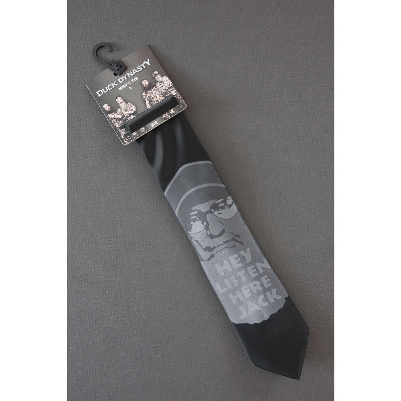 Hey Listen Here Jack -  Uncle Si Duck Dynasty Tie