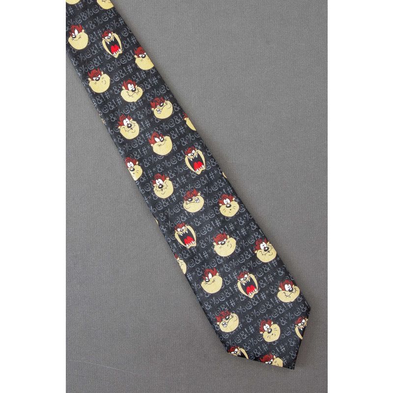 Expletives By Taz - Looney Tunes Cartoon Necktie