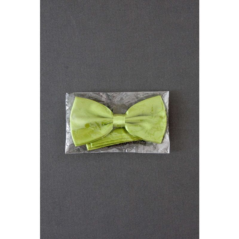 Solid Lime Green - Pre-Tied Adjustable Bow Tie