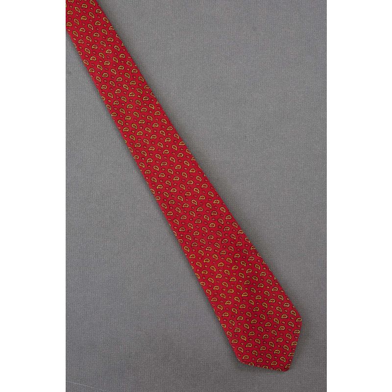 1950's Red Paisley - Boys Skinny Vintage Tie