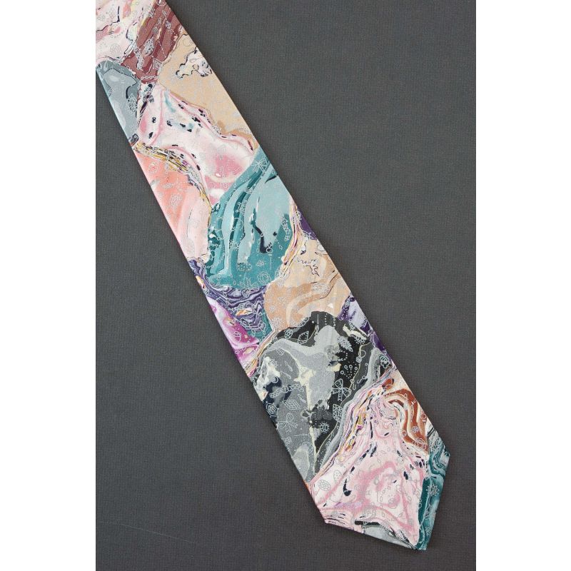 Jewelry Amid Swirls - Portofino Collection Tie