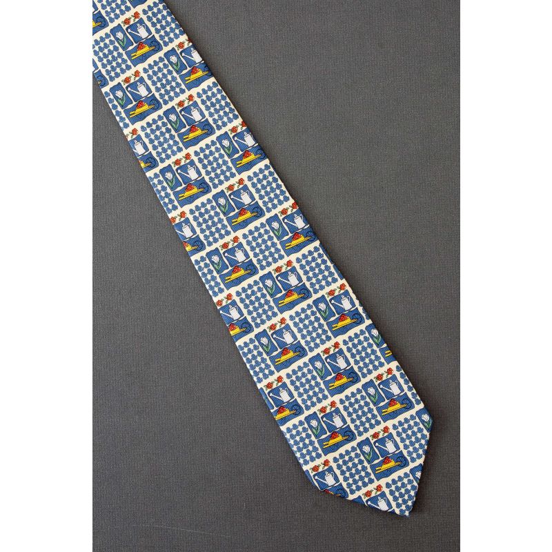 Wheelbarrow, Watering Can - Gardening Necktie