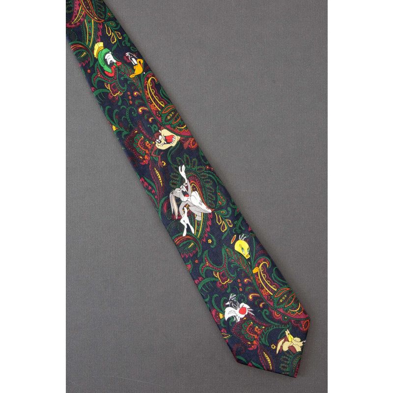 Looney Tunes Characters Explore Design - Necktie